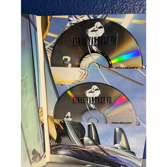 Final Fantasy VIII  PC Edition Game - 5 Disc Set with Original Box, Manuals, - Picture 8 of 8